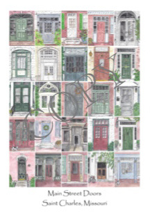 Main Street Doors by Serena Boschert
