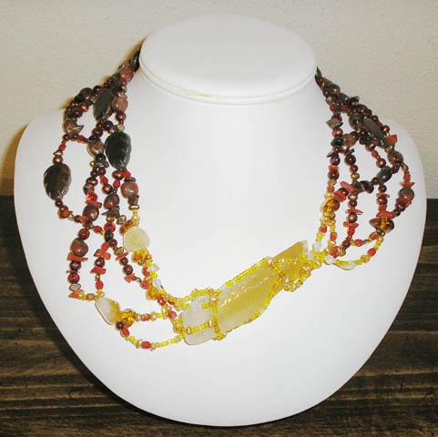 Necklace by Artist Jennifer Weigel